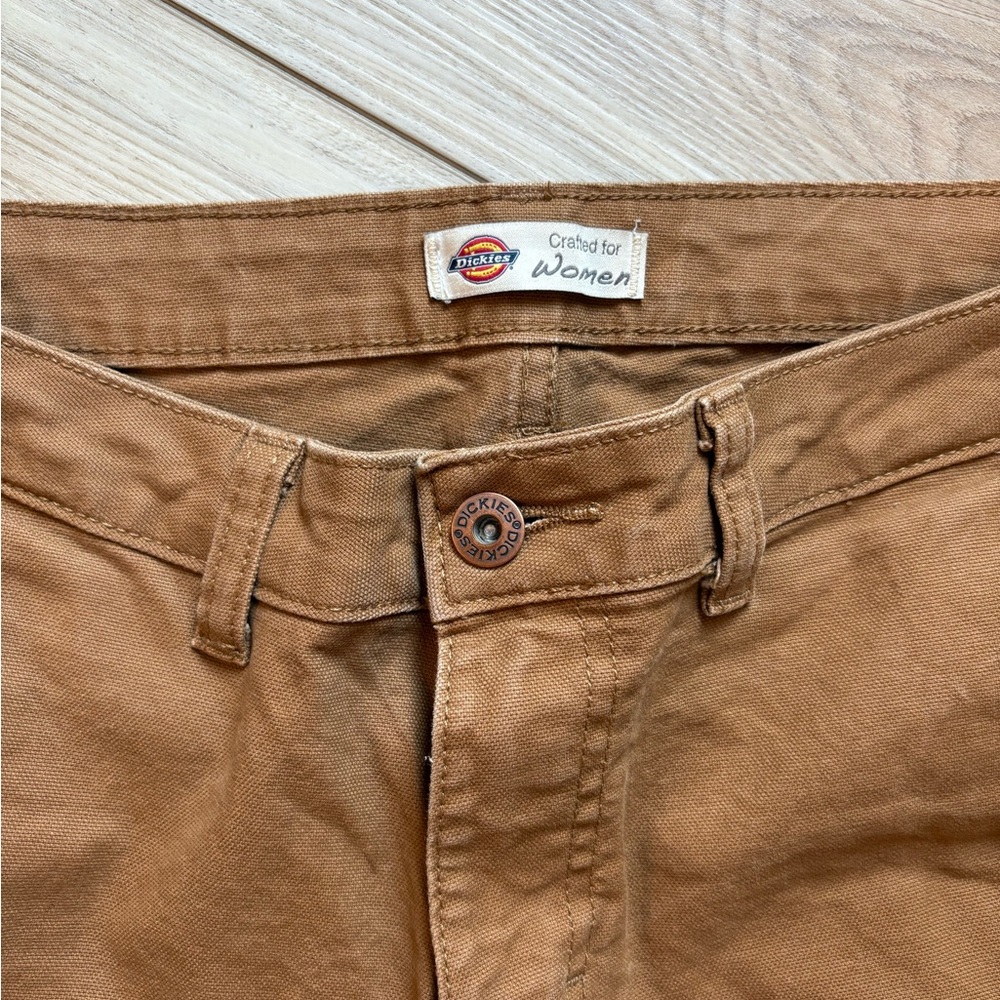 Dickies Women's FLEX Slim Fit Duck Carpenter Pants size 4 - Picture 4 of 5